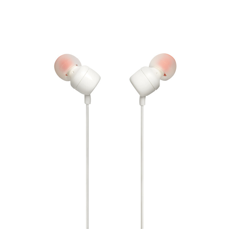 jbl t110 立体声入耳式耳机耳麦 运动耳机 电脑游戏耳机 手机有线耳机