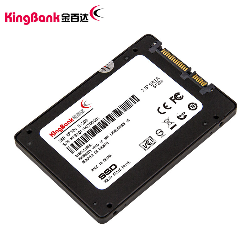 金百达(kingbank) 512gb ssd固态硬盘 sata3.0接口 kp320系列