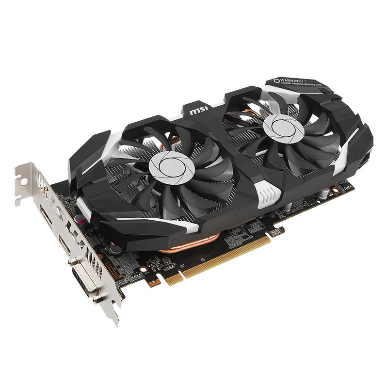 微星(msi)geforce gtx 1060 飙风 6g 1759-1544mhz gddr5 192bit pci