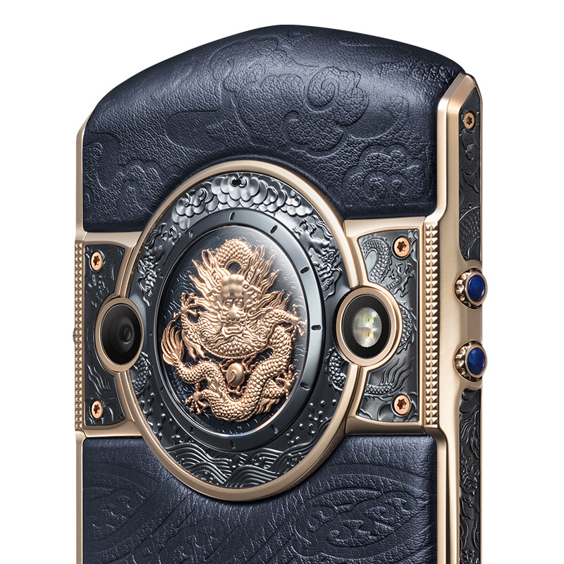 8848 m4私人订制 祥龙贺岁限量版钛金手机 双卡双待双系统 全网通4g