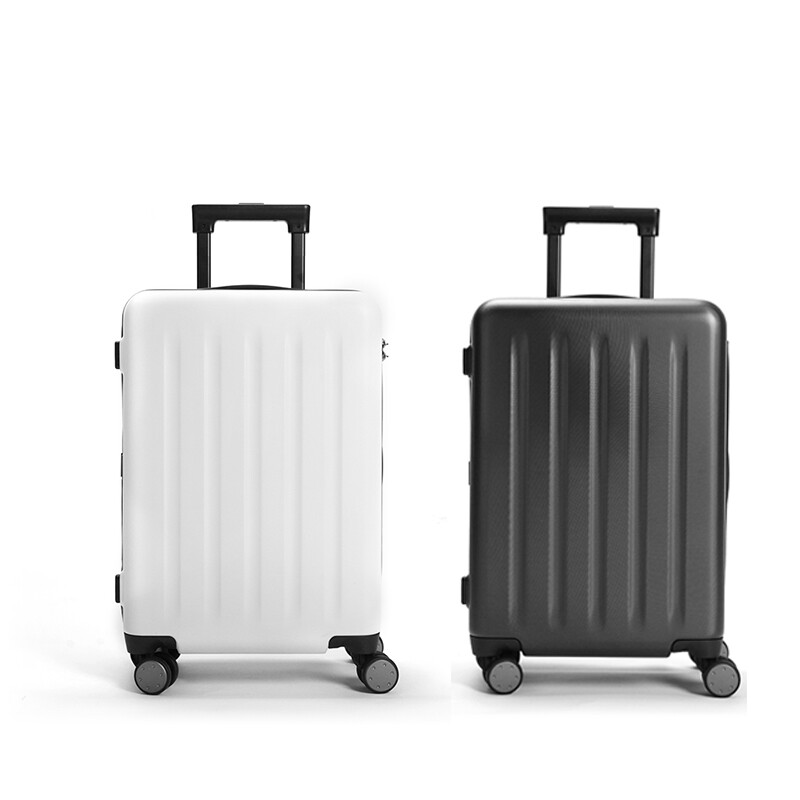 小米(mi)90分旅行箱拉杆箱 男女万向轮登机行李箱 20英寸 月光白