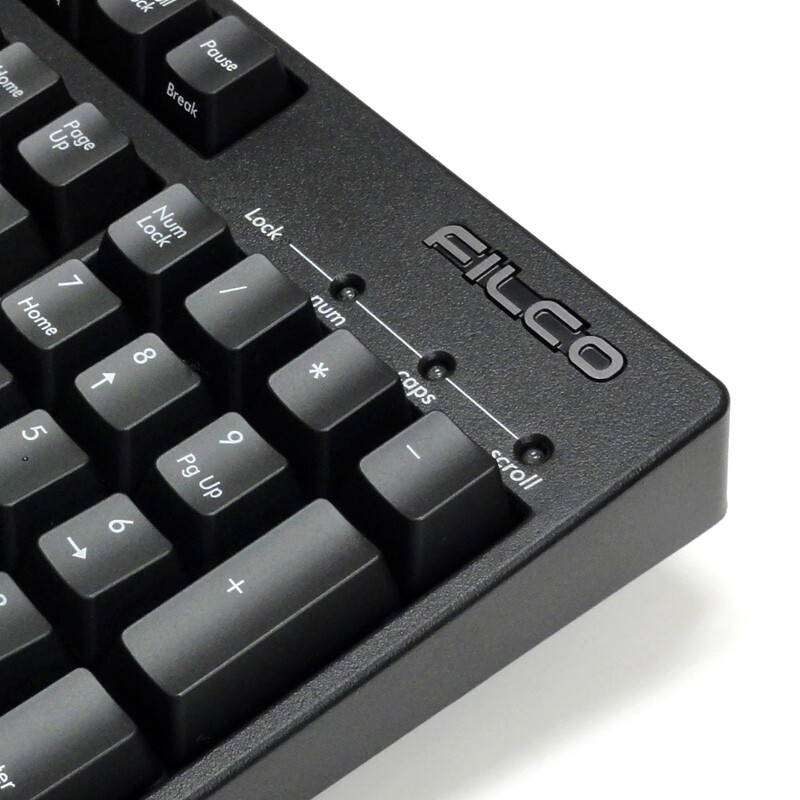 斐尔可(filco)fkbn104mps/eb2「104圣手二代」机械键盘 黑色 粉轴