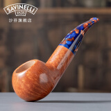 沙芬（SAVINELLI）意大利进口高档石楠木烟斗幻想曲P367LNA男士女士烟斗专用烟具 【320斗型】【V草专用】