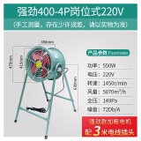 SF轴流风机低噪音厨房220V岗位管道式工业排风机380V强力通风扇 强劲400-4P岗位220V