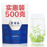 川盟新茶上市明前高山绿茶茶叶特级毛尖碧螺春绿茶组合装共500克 碧螺春500克