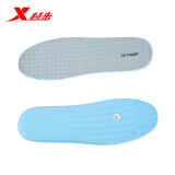 特步（XTEP）【店长推荐】鞋垫男女运动鞋垫透气舒适柔软鞋垫 灰-0033减震型 36码