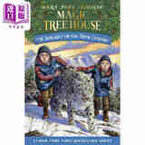Magic Tree House 36 Sunlight on the Snow Leopard 神奇树屋第一季36 平装 英文原版 儿童插图章节书故事图画书