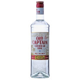 加勒海老船长洋酒进口OLD CAPTAIN 加勒海老船长白朗姆酒40度 700mL
