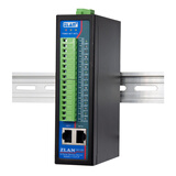 ZLAN【ZLAN】导轨式8串口服务器八路RS485多串口转以太网Modbus/MQTT网关RTU转TCP工业级通讯ZLAN5812D ZLAN5812LD(双网口)