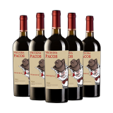羊公子（VICUGNA PACOS）智利羊公子赤霞珠梅洛混酿原瓶干红葡萄酒 智利羊公子混酿红葡萄酒6支装