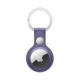 Apple AirTag 皮革钥匙扣 - 紫藤色