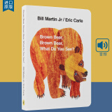 Brown Bear What Do You See 棕色的熊你在看什么 Eric Carle 艾瑞卡尔爷爷 英文原版有声绘本3-6岁儿童幼儿英语