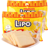 Lipo原味面包干260g*2 零食大礼包 越南进口饼干