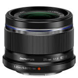 奥林巴斯（OLYMPUS）M.ZUIKO DIGITAL 25mm F1.8 定焦镜头 微单镜头 黑色 等效50mm