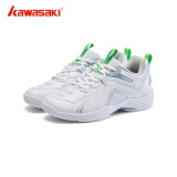 川崎（KAWASAKI）羽毛球鞋男女同款运动鞋专业比赛训练鞋防滑极速 A3310 A3310-3 白色 43