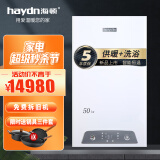 海顿（haydn)新锐pro系列天然气壁挂炉家用采暖锅炉洗浴取暖两用 50KW 300㎡以上