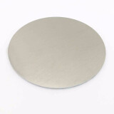 千水星圆铝板铝片6061薄铝板空白铝牌圆角割圆DIY配件3mm厚直径170mm 1片