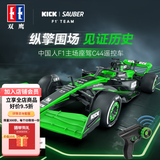 双鹰正版儿童玩具车遥控越野车汽车玩具儿童玩具6-10岁男孩生日礼物 F1索伯车队官方正版授权遥控车