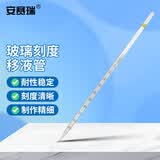 安赛瑞600326玻璃刻度移液管(10根)1ml(包) zhy