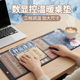 镭拓（Rantopad）HOT 发热鼠标垫 暖手桌垫 电热暖手鼠标垫 超大暖手鼠标垫皮质  好运连连