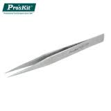 宝工（Pro'sKit）不锈钢防磁圆尖镊子电子维修专用 (128mm) 1PK-112T 不锈钢防磁圆尖镊子(128mm) 1PK-112T