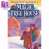 神奇树屋桥梁漫画7 Magic Tree House 7 Graphic Novel Sunset of the Sabertooth 英文原版儿童漫画故事图画小说