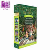 Magic Tree House Volumes 神奇树屋卷5-8盒装 英文原版 进口原版 6岁到9岁 儿童章节桥梁书 Mary Pope Osborne