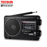 德生（Tecsun） R-305P便携式收音机老年人 全波段 高灵敏度指针电视伴音FM调频中波广播简单款音响半导体