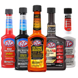 STP美国燃油系统清洁添加剂 汽油添加剂 积炭去除剂 油路清洗剂 1-5号(五瓶套装)