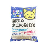 猫咪用清洁猫砂莎美特膨润土猫沙混合型豆腐莎高结团矿沙10L约7.5kg 膨润土猫砂10L