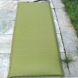 卡娜帝亚户外专业装备防潮垫 加厚自充气垫单人睡垫帐篷充气床垫子 野餐垫 环保材料桔色绿色双面
