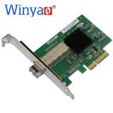 Winyao WY576SF-SX PCI-e X4服务器单口千兆光纤网卡 82576
