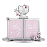 Hello Kitty创意双图相框摆件 七夕情人节 生日礼物送老婆闺蜜送女友
