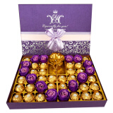 费列罗巧克力心形礼盒装生日送女朋友老婆妈妈人新年情人节礼物网红零食