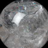 晶妍珠宝  白水晶球摆件  多款尺寸20-190mm水晶球摆件 110mm直径