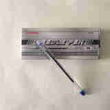 白金（PLATINUM）WE-38与WE-45与W-27选 针管头笔 水笔 中性笔 财会日常书写用笔 W-27 蓝色/0.5mm 10支装