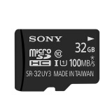 索尼（SONY）32GB TF（MicroSD）存储卡 Class10 读速100MB/s 高速行车记录仪 手机存储卡 送适配器