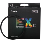 凤凰（Phenix）EXII系列二代 UV400 77mm UV 77UV双面24层复合镀膜防水