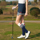 SVG高尔夫服装新品女装深色半裙修身包臀短裙显腿长运动学生 蓝色 40