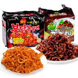 三養（SAMYANG）韩国进口火鸡面+炸酱面组合10袋 韩国干拌面方便面好吃的进口