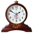 康巴丝（Compas）座钟古典欧式座钟表复古静音客厅装饰台钟创意卧室床头时钟石英钟C3099 古金色