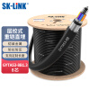 SK-LINK 室外光缆直埋/地埋管道架空千兆万兆光纤线缆单模室外光纤光缆 8芯3000米GYTA53-8B1.3