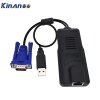 秦安（KINAN）kvm数字模块 VGA接口网络模块  CAT5远程IP数字标配
