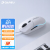 达尔优（dareu） LM121 有线鼠标 商务办公经典对称鼠标 笔记本台式电脑家用 USB即插即用鼠标 自营 白色 