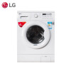 LG WD-N12435D 6公斤直驱DD变频滚筒洗衣机 44CM超薄 智能手洗模式 高温洗涤 （白色）