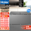 海尔（Haier）冰柜大型冷藏冷冻转换大冰柜家用商用卧式节能省电冷柜以旧换新【GHPT】 519L