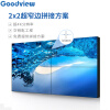 仙视（Goodview）PD49N9 49英寸3.5mm液晶拼接屏幕电视墙 商用显示器  2*2套装