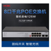 华三（H3C）S1210F-HPWR 企业级POE交换机千兆poe供电交换机无线AP监控摄像头专用 8口千兆125W+2光口