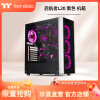 Tt（Thermaltake）启航者L20 黑色 机箱水冷电脑主机（4*RGB风扇/2*钢化玻璃/兼容ATX/独立电源仓/U3）