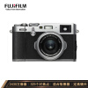 富士（FUJIFILM）X100F 数码相机 旁轴 2430万像素 WIFI 混合取景器 复古 人文扫街 银色